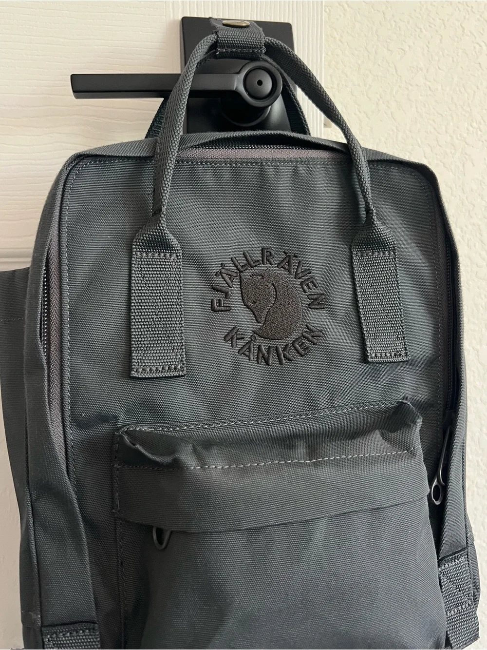 Fjallraven Mini Charcoal Grey Backpack